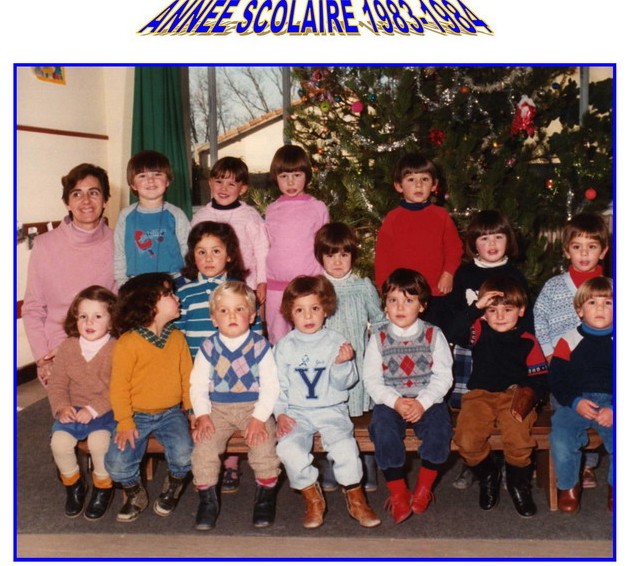1983-1984 avec noms sur photo suivante